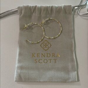 Kendra Scott Scarlet Hoop Earrings